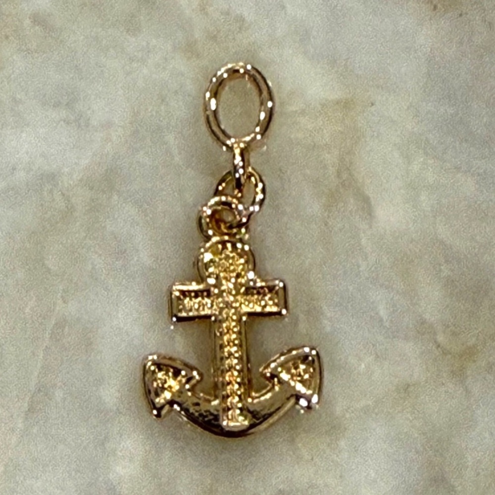 Effy Gold Tone Charm Anchor for Charm Necklace/Bracelet